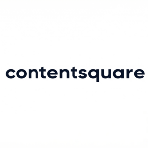 Logotipo corporativo de Contentsquare opiniones en color azul oscuro (#0f172a), mostrando solo la tipografía sans-serif sobre un fondo blanco limpio.